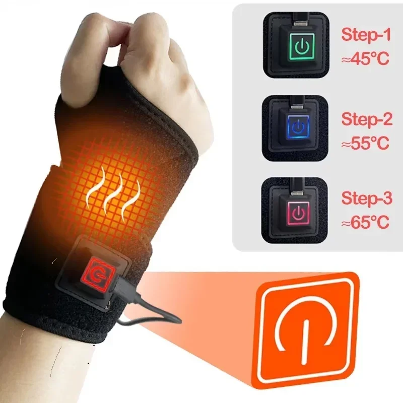 Wrist Wraps - Masajeador de manos con función de