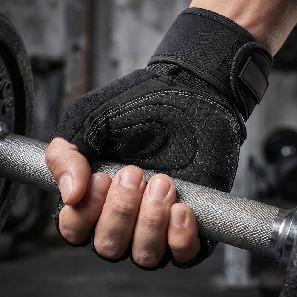 Weightlifting Gloves - Guantes transpirables para levantamiento de pesas,