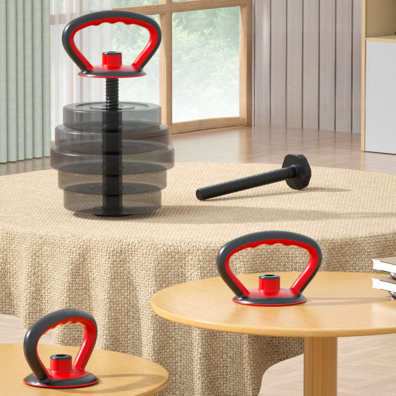 Kettlebell - Soporte Ajustable para Kettlebell, Barra, Mancuerna