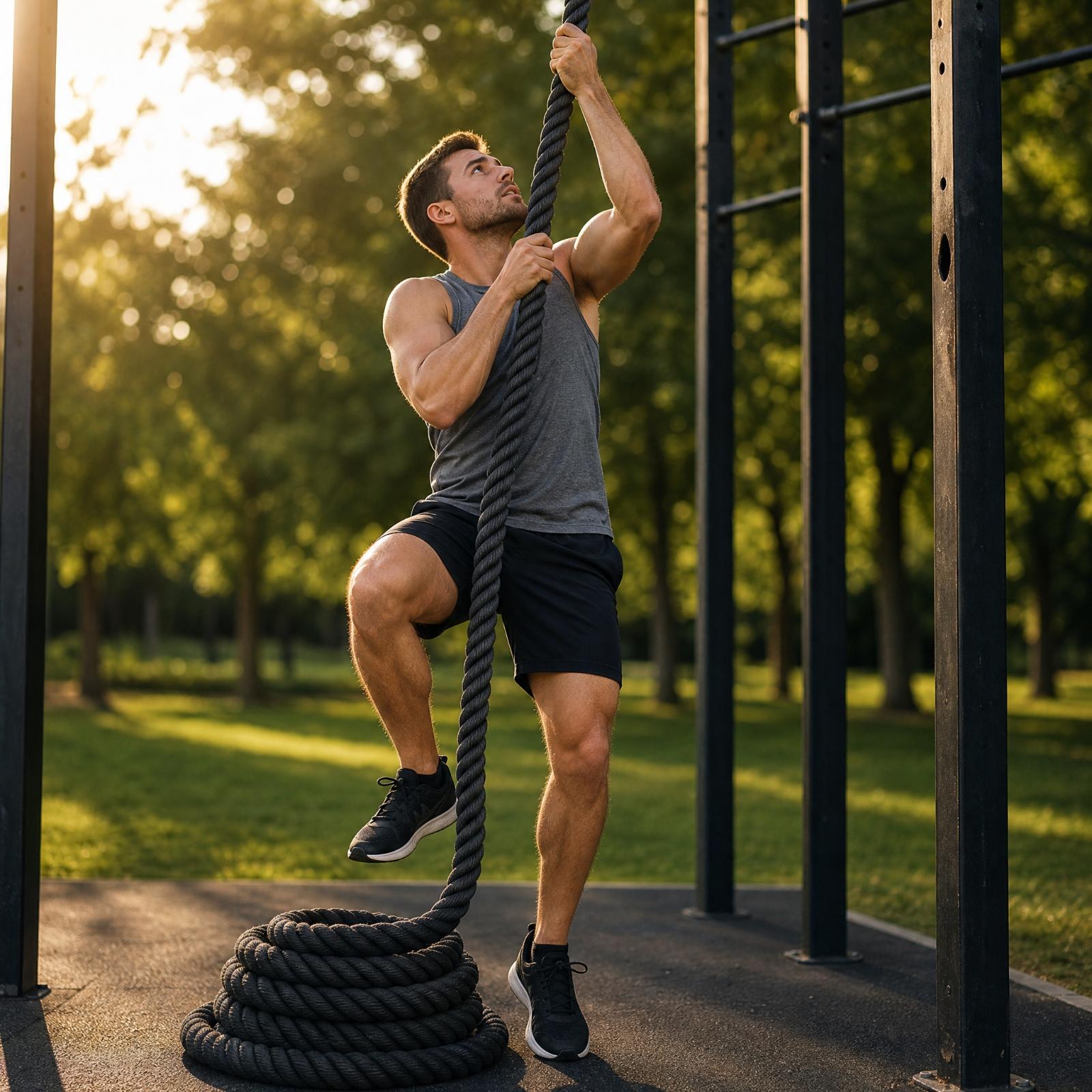 Cuerda de entrenamiento de pol - Rope Climb reseña y precio