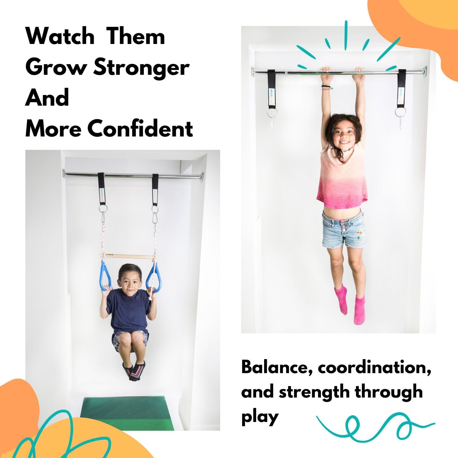 Juego de columpios para interi - Gymnastic Ring reseña y precio