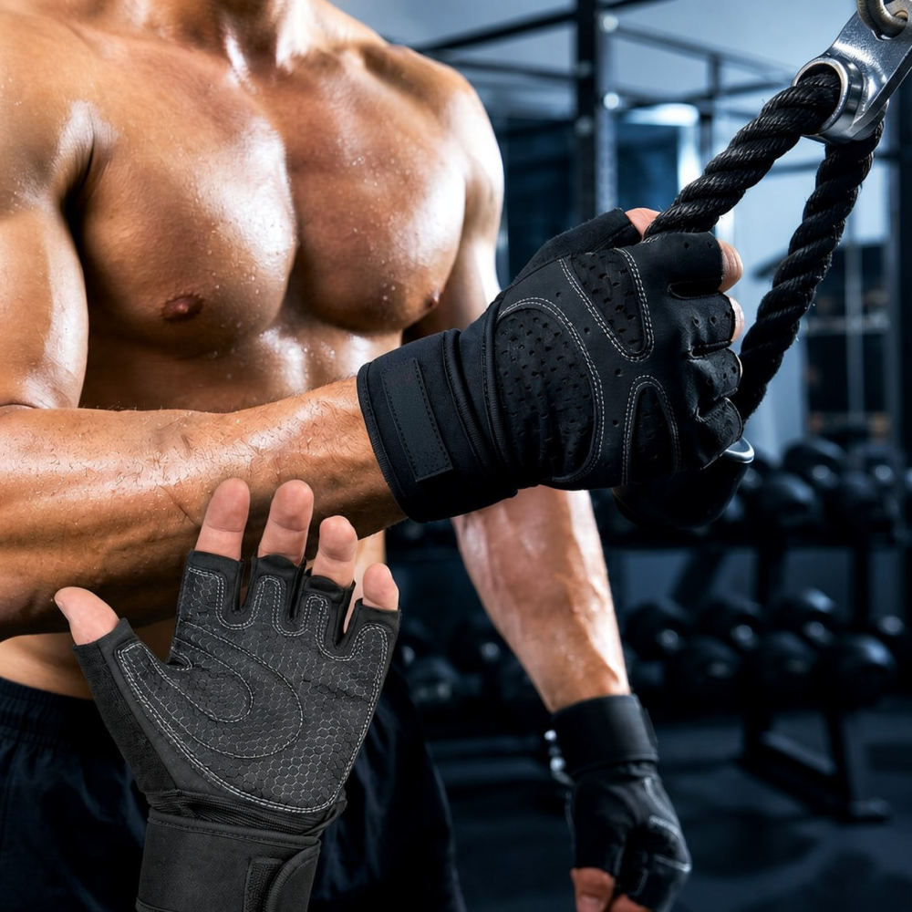 Guantes transpirables para lev - Weightlifting Gloves reseña y precio