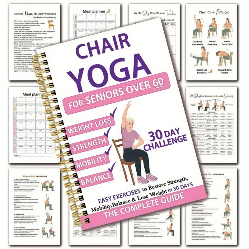 Guía de Yoga en Silla de 30 Dí - Gymnastic Ring reseña y precio