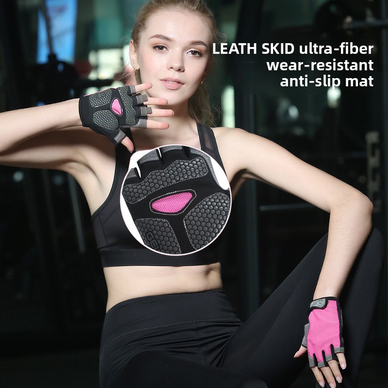 Guantes de gimnasio de medio d - Weightlifting Gloves reseña y precio
